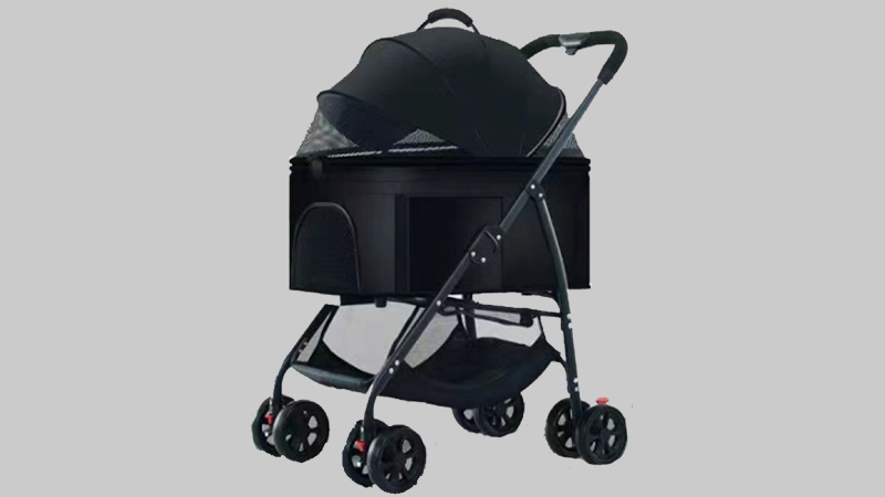 High-end pet car-elegant black