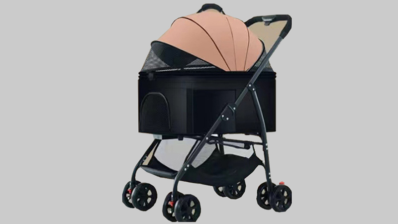 High-end pet cart-khaki